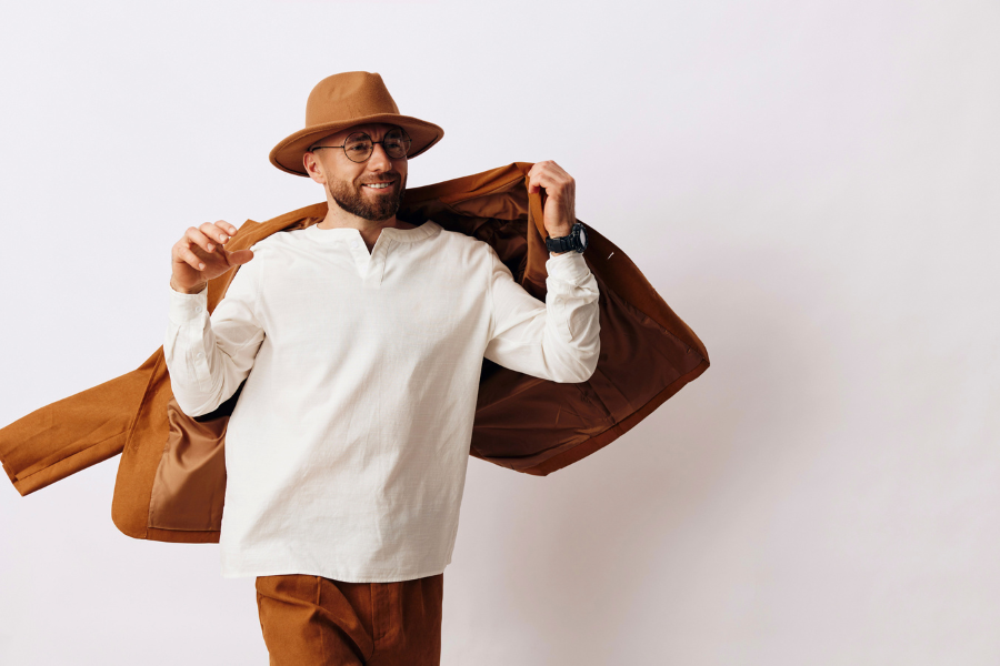 A man in stylish look A man in stylish look