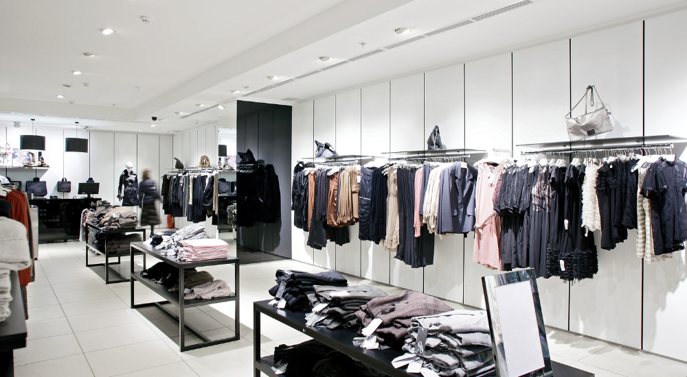 Luxury Fashion showroom